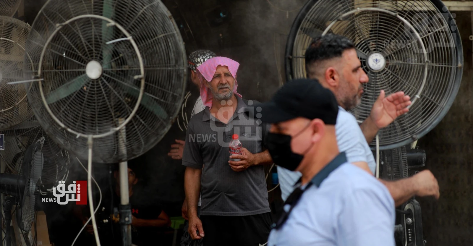 طقس-بغداد.-أجواء-لاهبة-حتى-الخميس-والرياح-ترفع-الملوثات-في-الهواء